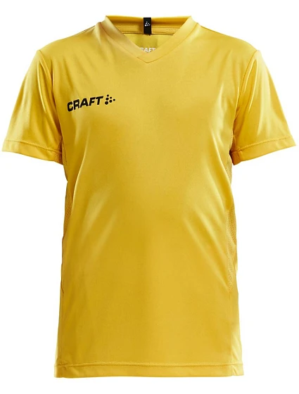 Craft Teamwear Squad Go Jersey Solid Jr Dětské sportovní tričko s výstřihem do V 82.5582 sweden yellow Craft Teamwear Squad Go Jersey Solid Jr Dětské sportovní tričko s výstřihem do V 82.5582 sweden yellow