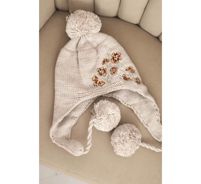 Dámská ušanka Emma K343 denim Dámská ušanka Emma K343 denim