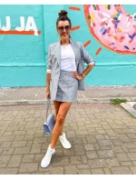 Dámské Vysoké Tenisky Big Star FF274579 Bile Dámské Vysoké Tenisky Big Star FF274579 Bile