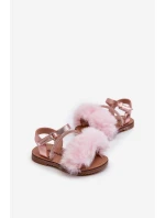 dětské sandálky s mašlí na suchý zip růžové model 21662964 - Boto dětské sandálky s mašlí na suchý zip růžové model 21662964 - Boto