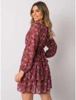 WN SK 21049 šaty.38X kaštanová