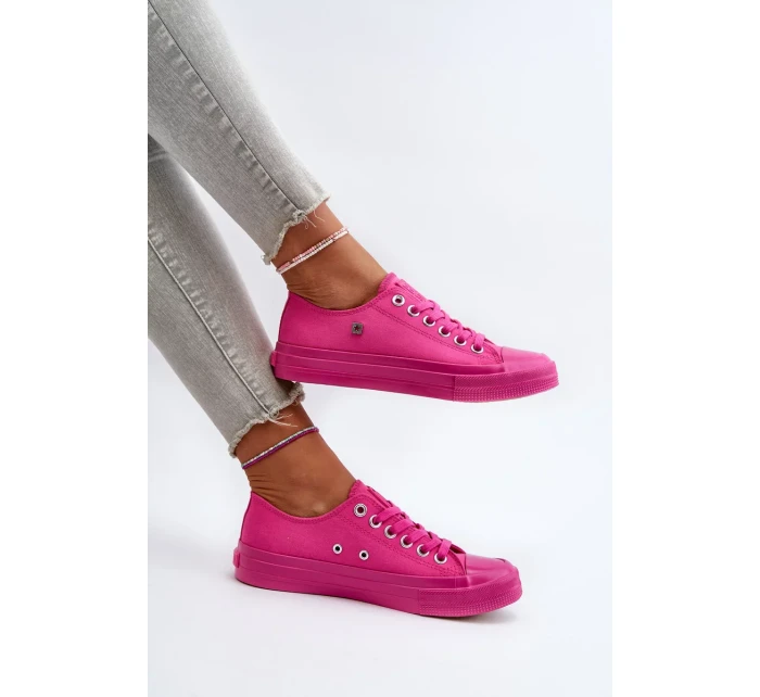 Klasické dámské tenisky Big Star Fuchsia
