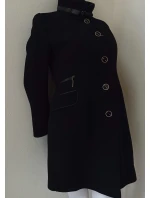 Dámský kabát na knoflíky M49032 - Riverine