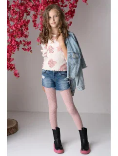 RAJSTOPY DZIEWCZĘCE Z   JUNIOR model 20578507 - Knittex