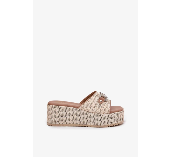 Pantofle model 213950 Step in style Pantofle model 213950 Step in style