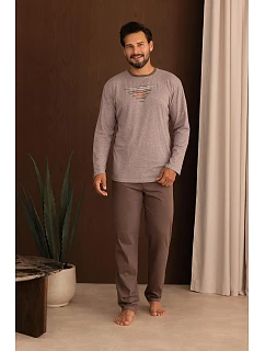 Pyžamo Regina 6007 dlouhé rukávy, velikosti M–3XL, Z26