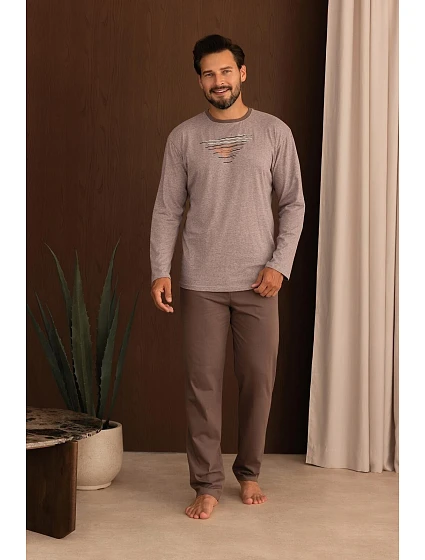 Pyžamo Regina 6007 dlouhé rukávy, velikosti M–3XL, Z26 Pyžamo Regina 6007 dlouhé rukávy, velikosti M–3XL, Z26