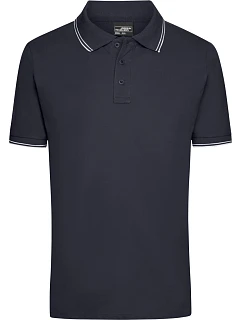 Daiber JN 986 Pánské piqué polo 02.0986 navy/white