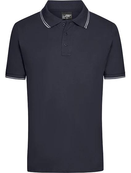 Daiber JN 986 Pánské piqué polo 02.0986 navy/white Daiber JN 986 Pánské piqué polo 02.0986 navy/white