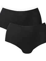 Essential vyšší kalhotky 2pack 1343-2 black - Anita Classix