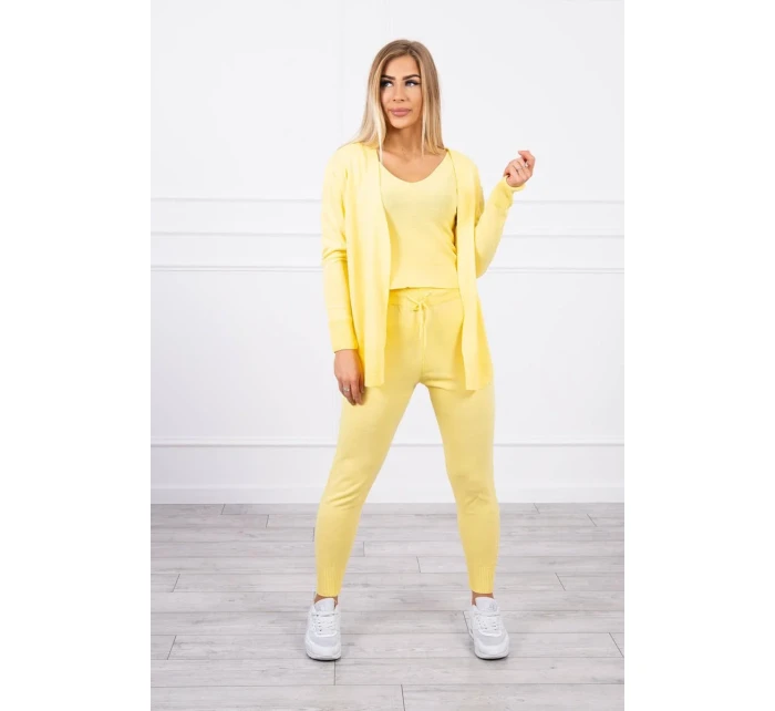 Sada svetrů 3-dílná žlutá Sada svetrů 3-dílná žlutá