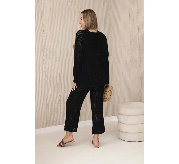 Prolamovaná sada Rayon černý