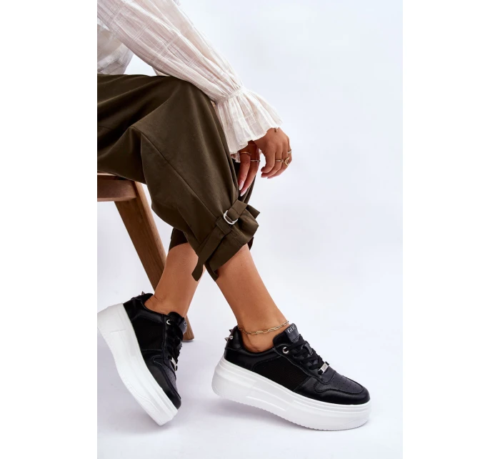 Dámské klasické sportovní boty GOE LL2N4061 Černe Dámské klasické sportovní boty GOE LL2N4061 Černe