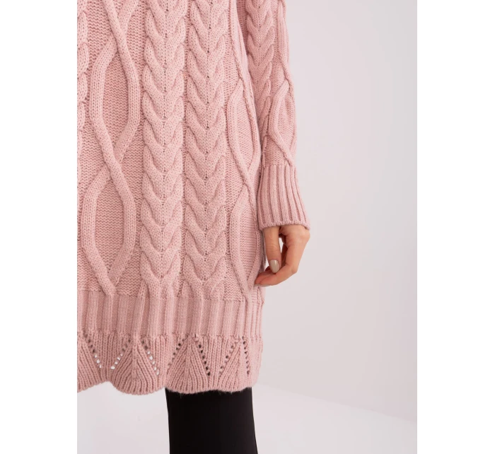 Sukienka BA SK model 19040767 jasny różowy - FPrice Sukienka BA SK model 19040767 jasny różowy - FPrice