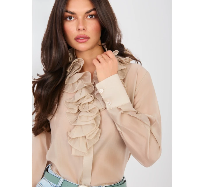 Koszula IT KS model 21914589 beżowy - FPrice