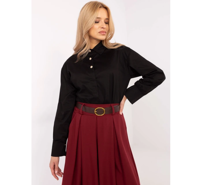 MI KS košile C238.04 černá MI KS košile C238.04 černá