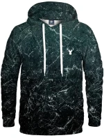 Unisex mikina s kapucí Stoneworks H-K AFD1009 1863089 zelená- Aloha From Deer