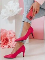 Dámské lodičky na vysokém podpatku fuchsia model 21984522 - Dstreet