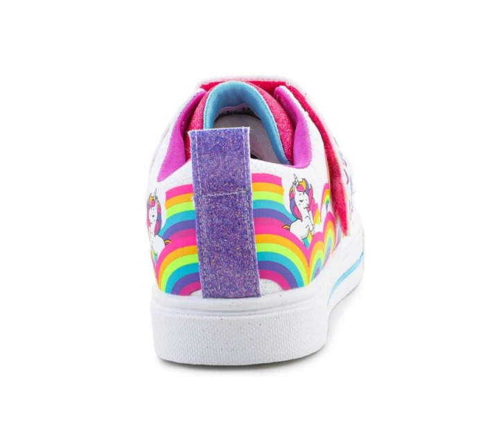 Boty Skechers Twinkle Toes S Lights Twinkle Sparks Jumpin Clouds Jr 314809L-WMLT