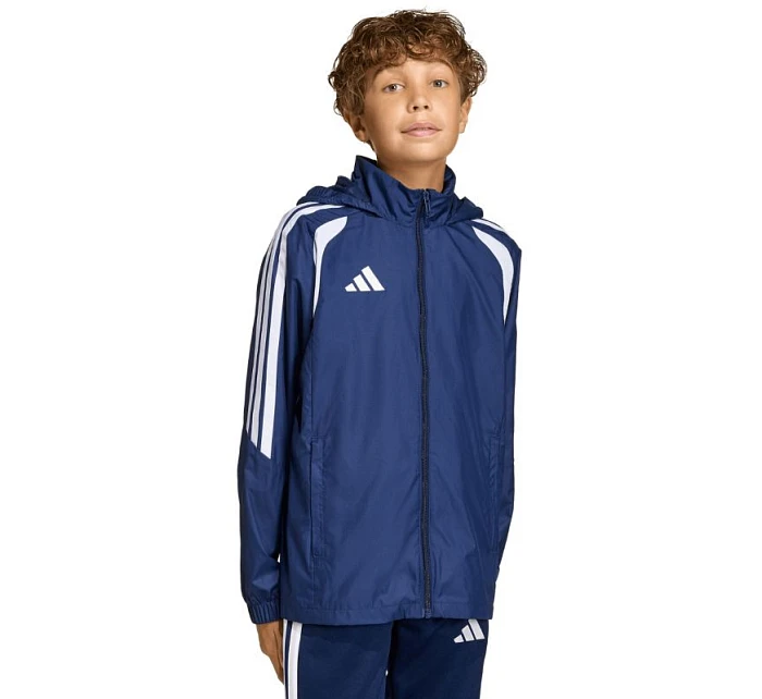 Dětská bunda adidas Tiro 26 League tmavě modrá JY9725