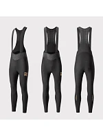 model 22114187 dlouhé fleecové cyklistické kalhoty se šlemi Velikost XXL černé - Rockbros