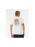 Pánské tričko RIP CURL Pacific Rinse Sunrise Tee, bílé