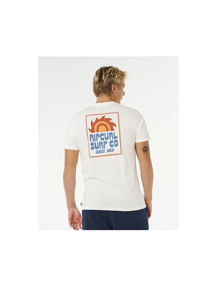 Koszulka męska Pacific  Tee biała model 22245226 - Rip Curl