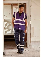 Yoko HVW 120 Hi-Vis síťovaná bezpečnostní vesta 79.W120 hi vis yellow Yoko HVW 120 Hi-Vis síťovaná bezpečnostní vesta 79.W120 hi vis yellow