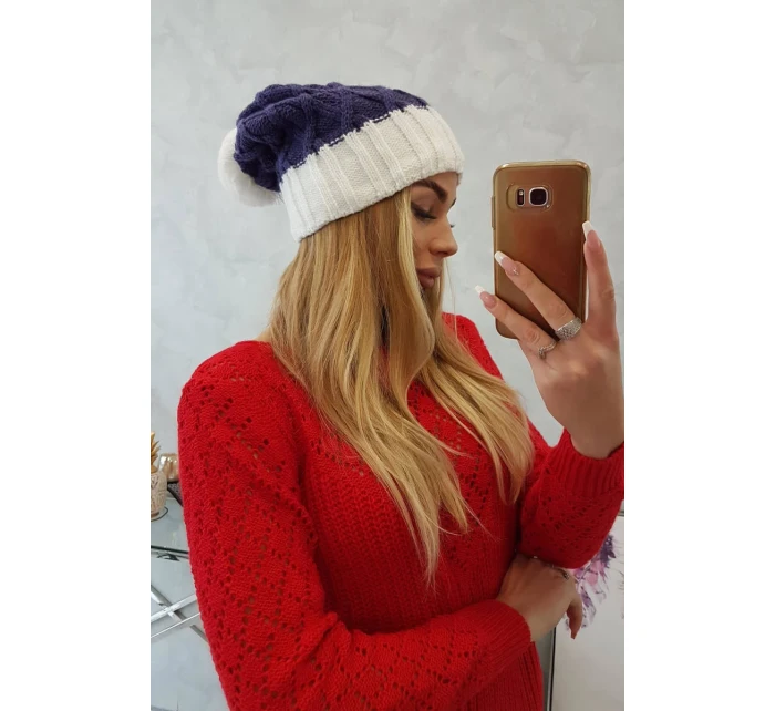 Milano fleecová čepice K203 tmavě model 18749969 - K-Fashion Milano fleecová čepice K203 tmavě model 18749969 - K-Fashion