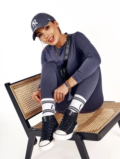 Dámské Vysoké Tenisky Big Star DD274330 černé