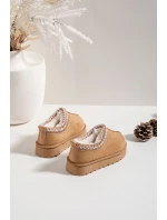 Dětské sněhule s výšivkou Camel model 21711227 - Boto