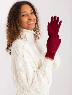 AT RK 23904 rukavice.26 bordó