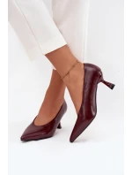 Lodičky na podpatku model 217850 Step in style Lodičky na podpatku model 217850 Step in style