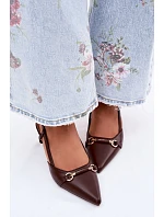 Sandály na podpatku  model 227446 Step in style