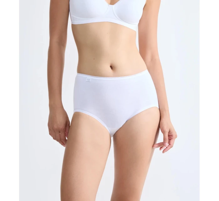 Dámské kalhotky 24/7 Cotton Midi bílé - Sloggi