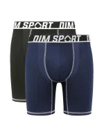 Pánské sportovní boxerky 2 ks DIM SPORT LONG BOXER 2x - DIM SPORT - černá Pánské sportovní boxerky 2 ks DIM SPORT LONG BOXER 2x - DIM SPORT - černá