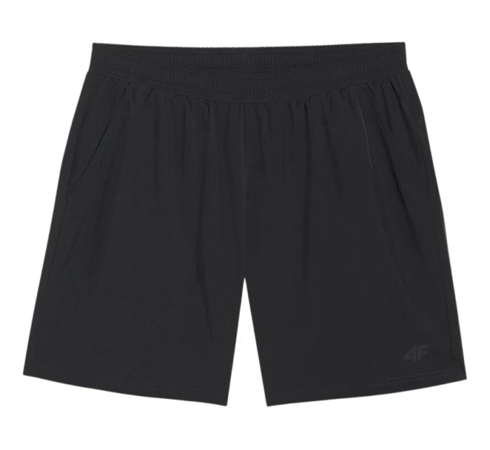 Pánské tmavě černé šortky 4F FNK M1311 4FWMM00TFSHM1311 20S Pánské tmavě černé šortky 4F FNK M1311 4FWMM00TFSHM1311 20S