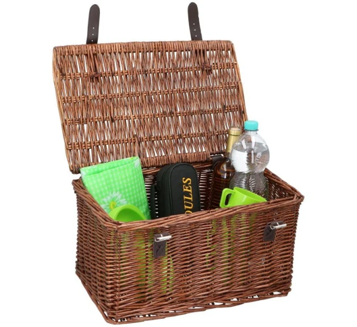 Košík na kolo proutěný přední 45x30x25cm BICYCLE GEAR