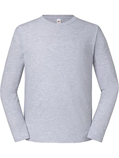 Iconic 195 LSL Pánské tričko z těžké bavlny s dl. rukávem model 22415886 heather grey - Fruit of the Loom
