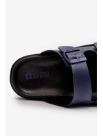 Lehké Pánské Sandály S Sponami Big Star NN174593 Modré Lehké Pánské Sandály S Sponami Big Star NN174593 Modré