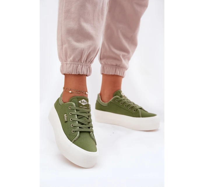 Dámské Tenisky Na Platformě model 21693955 Zelené - Lee Cooper