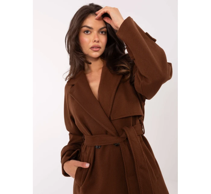 Płaszcz IT PL model 21302559 brązowy - FPrice