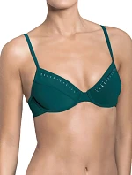 Vrchní díl plavek Swim Jade Essentials CTOW zelený mořský - Sloggi