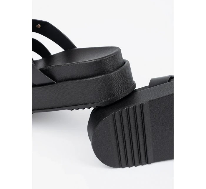 Pěkné dámské   nazouváky platforma