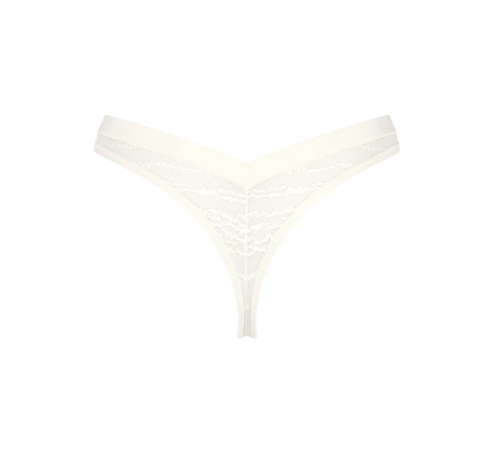 Dámská tanga FREE Evolve String Lace - WHITE - bílé 0003 - SLOGGI