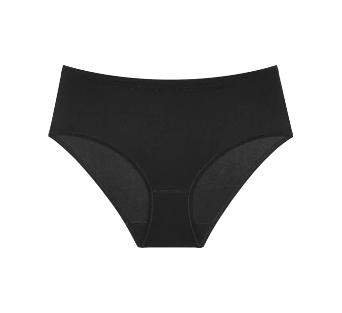 Dámské kalhotky Sense Of Cotton Midi - BLACK - černé 0004 - TRIUMPH Dámské kalhotky Sense Of Cotton Midi - BLACK - černé 0004 - TRIUMPH