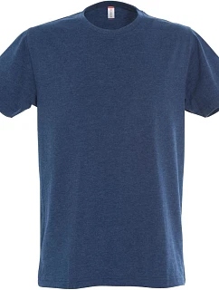 Clique New Classic-T Pánské tričko 67.9360 blue melange