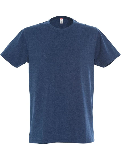 Clique New Classic-T Pánské tričko 67.9360 blue melange