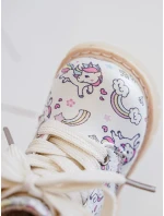 Dětské Boty S Zipem Bežové model 21634754 - Boto