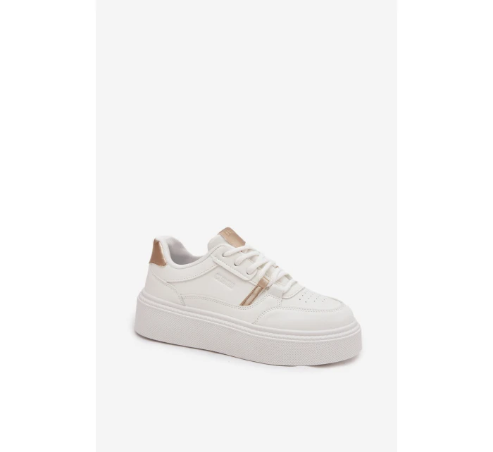 Dámské Sneakersy Na Platformě Big Star SS274359 Bílé